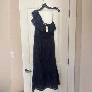 NWT Velvet one shoulder dress